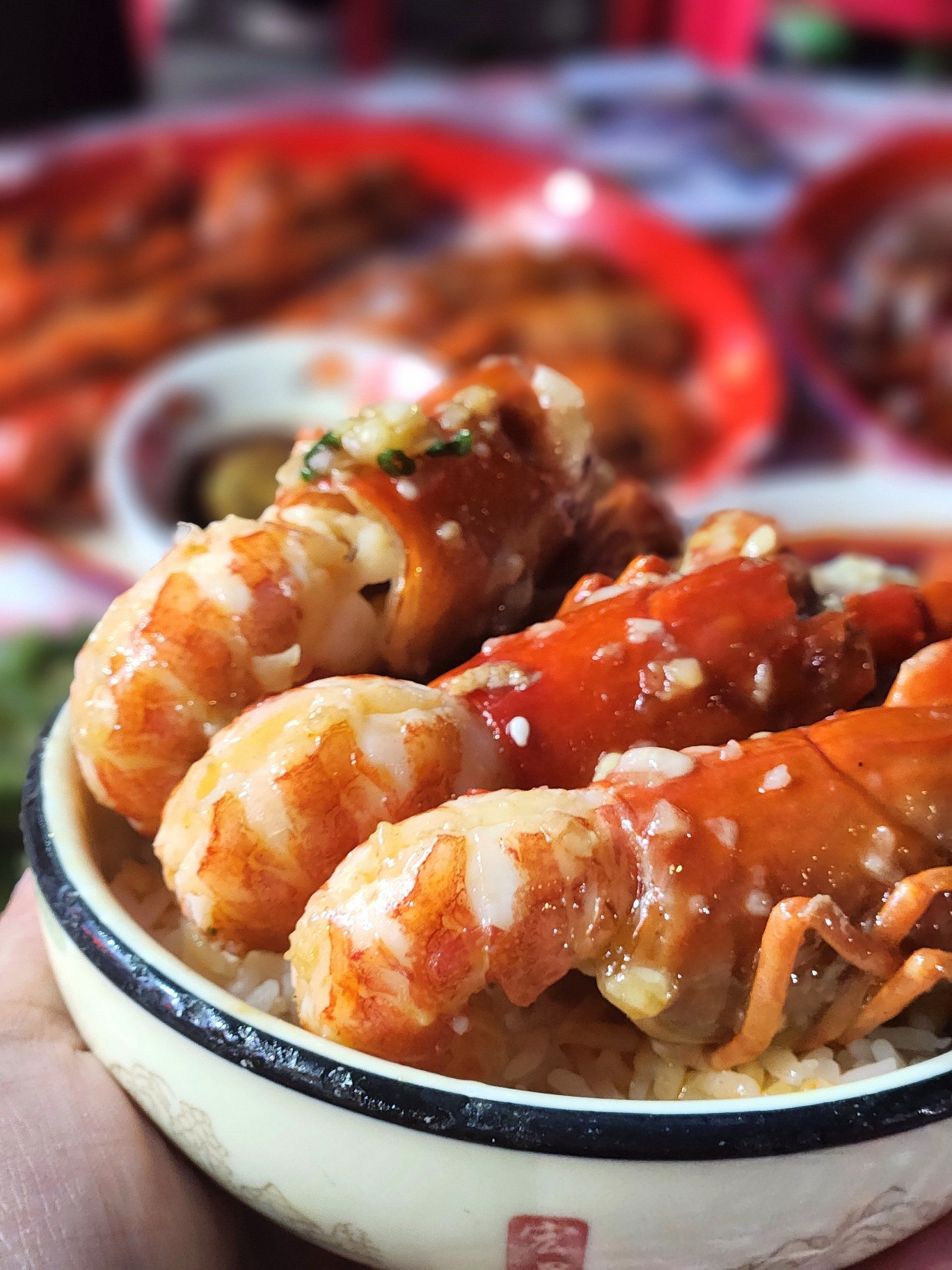 快来吃巴掌大的小龙虾🦐只只都有膏