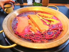 红锅-王婆乔鲜鱼自助火锅(蜀汉路店)