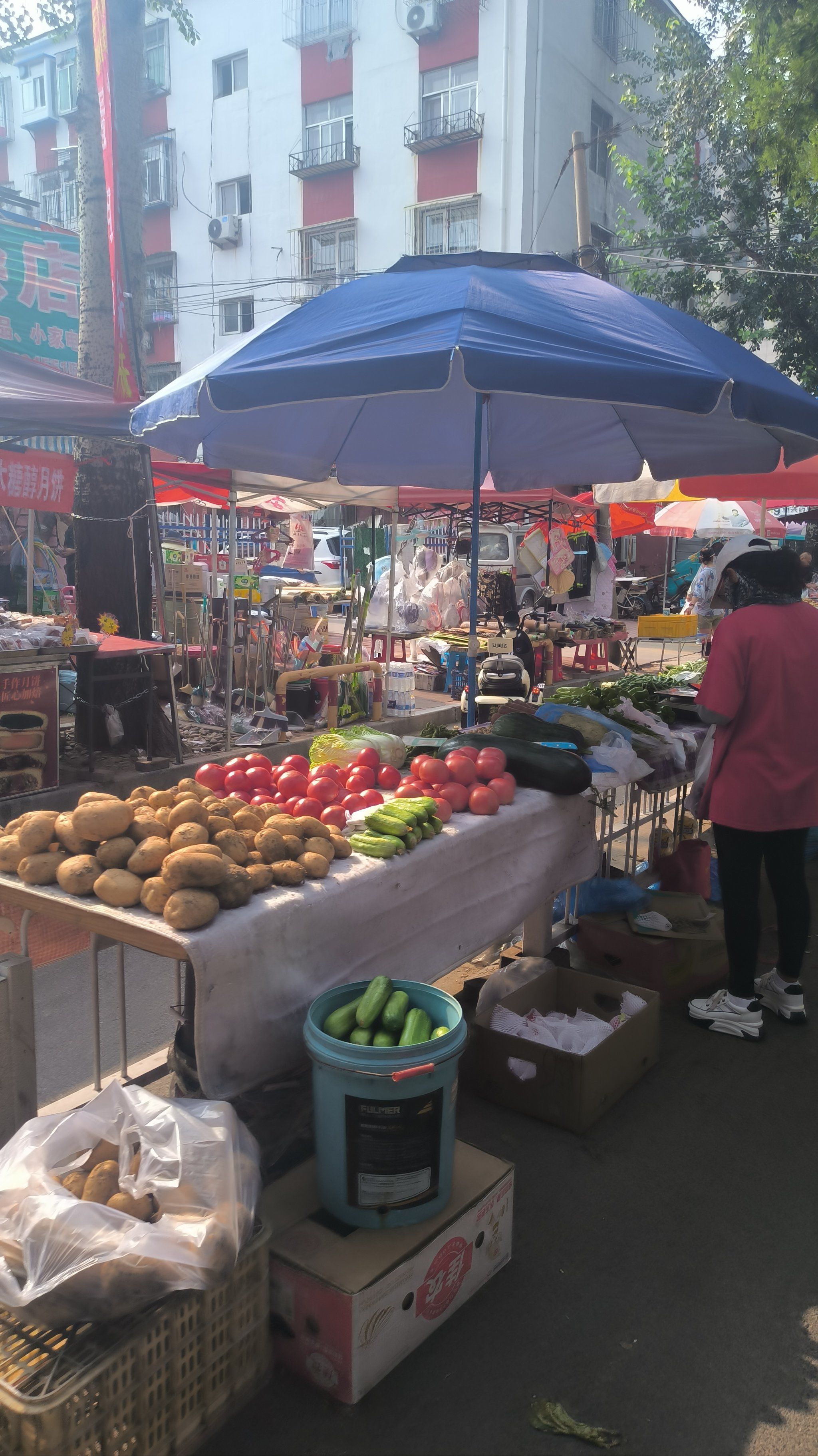 早市的温暖小角落