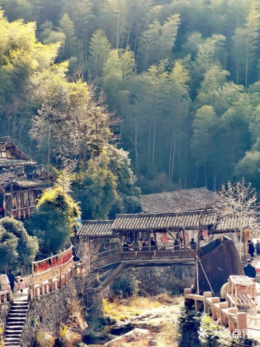 林坑古村落图片