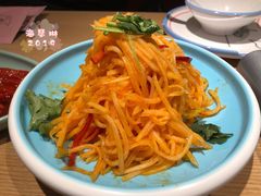 红油土豆丝-街角等你.大连海鲜烧烤(西安路店)