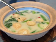 鱼汤煮时蔬-柿合缘新京菜(国金中心商场店)