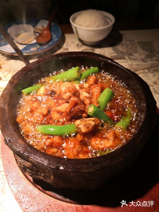 桂满陇-西湖船宴(西单大悦城店)石锅杭椒牛蛙图片