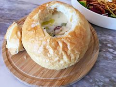 牡蛎奶油面包汤-The Rug Cafe(王府中环店)