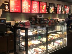 面包甜点陈列柜-星巴克(万都店)