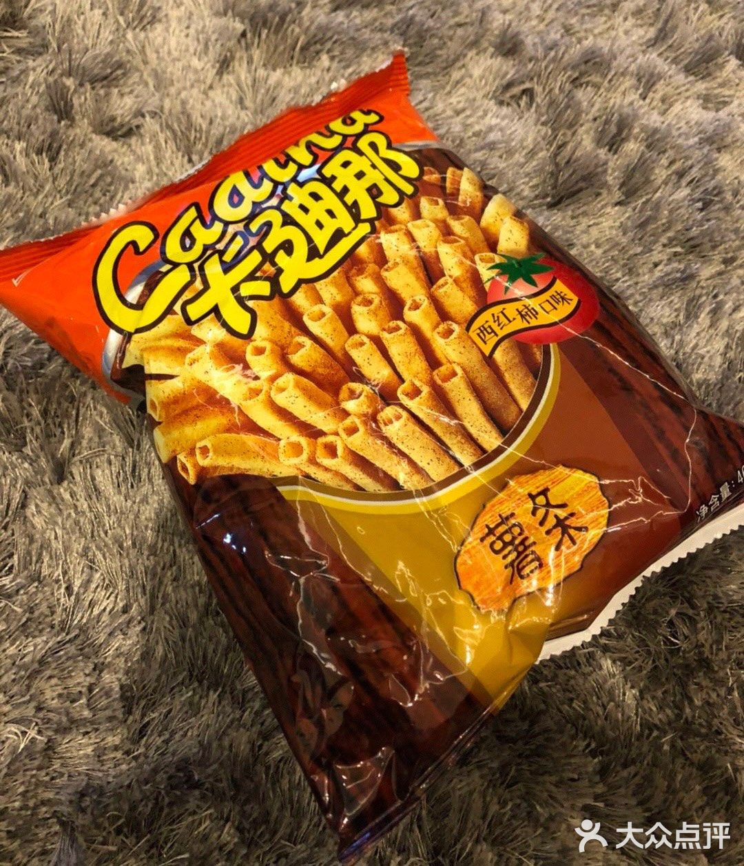 宅家必备宝藏零食之卡迪娜蕃茄味薯条