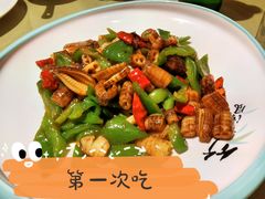 辣椒炒蛏头-72号海鲜私房菜