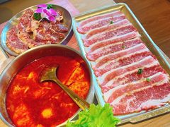 鲜豆腐汤-西塔老太太泥炉烤肉(北京望京店)