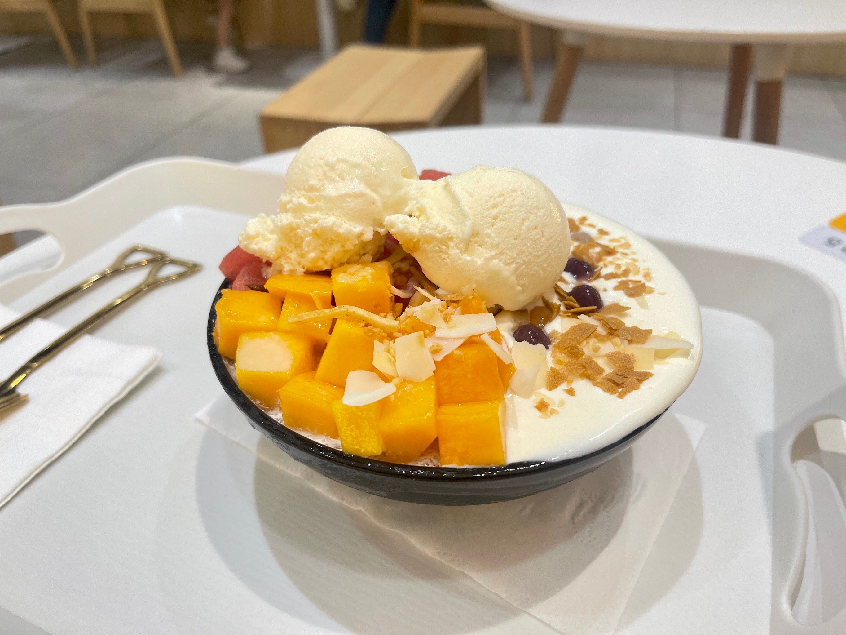 厚街探店|芒小将牛奶冰