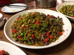 酸豆角鸡胗-老味道餐厅(江山店)