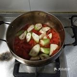 番茄丝瓜蛋花汤