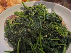 马拉盏炒番薯叶-大头虾越式风味餐厅(光明广场店)