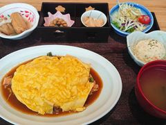 芝士鸡肉扣蛋定食-味太助·银饭食堂(中华城店)