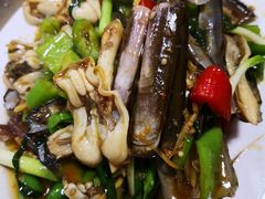 辣炒蛏子-岛中岛·海鲜大排档·万宁老字号(东澳店)