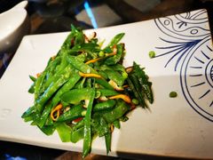 五彩花菇荷兰豆-云海肴·汽锅鸡·云南菜(天山百盛优客店)