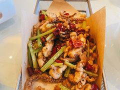 干煸鱿鱼须-大铁勺新津菜(东丽阳光新业广场店)
