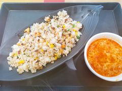 红葱脆骨炒饭-回味鸭血粉丝汤(新城市广场店)