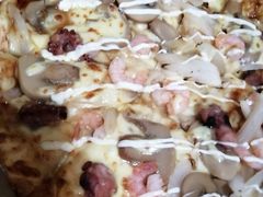 照烧风味章鱼鲜虾比萨-达美乐比萨(井亭路店)