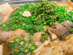 -探鱼·鲜青椒爽麻烤鱼(广州花都来又来店)