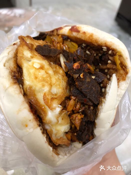 老马家马蓉蛋菜夹馍·腊牛肉夹馍(回民街店)图片
