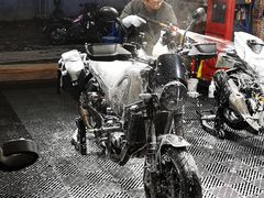 -摩道团机车工坊 摩托车维修 精洗店