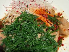 沙葱油泼莜面-紫泥369粗粮季(四牌楼店)