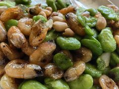 鲜蚕豆炒河虾-广州柏悦酒店·悦景轩·粤菜餐厅