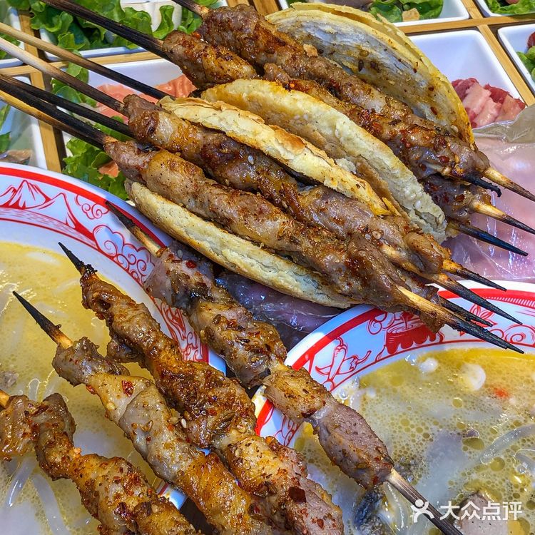 武圣羊汤你太会了‼竟然上新了九宫格烤肉🍖