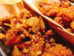 黄油蒜炸鸡块-富乐满韩国正宗炸鸡韩国料理(虹泉路店)