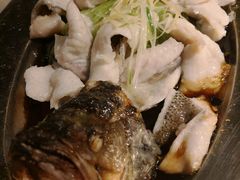 明火烤鲈鱼-绿茶餐厅(西单老佛爷店)
