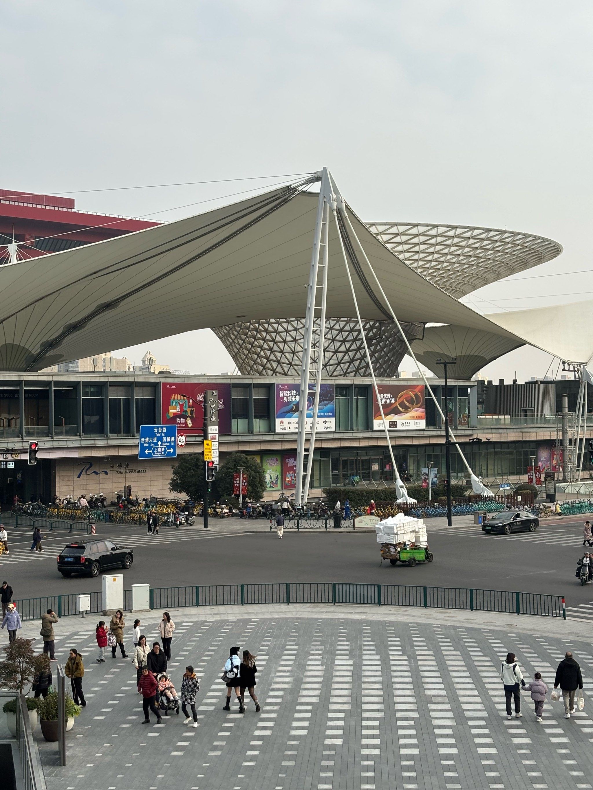 0元玩转这座城这是在世博天地看到的世博