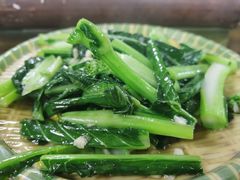 蒜蓉炒青菜-花悦农庄 | 烧鸡·竹筒饭(沙迳高沙温泉香溪堡店)