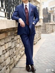 点击看大图 -怒马会 全麻衬西装高级定制