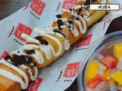 沙拉馒头-正宗八宝冰饭·非遗冰饭·烧烤(奎桥店)