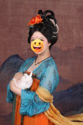 -后宫·古装汉服京剧儿童亲子全家福摄影