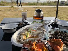 -七的湖·晚芳亭·阳澄湖农家菜·大闸蟹(莲花岛店)