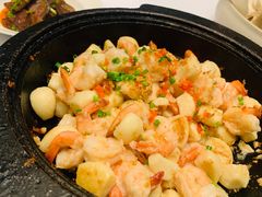 石烹蒜香凤尾虾-同庆楼(金宝汇店)