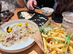 黑松露奶油培根意面-The Good Place好地方·Brunch·coffee(国贸店)