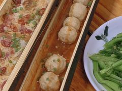 竹筒猪肉丸-香竹农庄•传统竹筒饭(十年店)