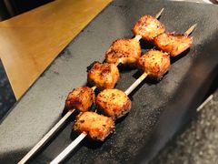 烤猪颈肉-烤匠麻辣烤鱼(环球中心店)