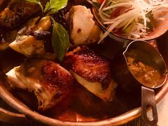 香草蜂蜜脆皮鸡，青木瓜色拉-Ginger(兴国路店)