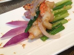 三葱焗虾球-广州富力丽思卡尔顿酒店·丽轩·粤菜