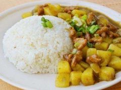 咖喱饭块饭-无名生煎(昌里东路)