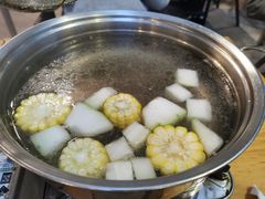 牛骨汤锅底-一品牛鲜潮汕牛肉火锅(茶花园店)