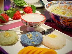 三色香芒糯米飯-新越盏·东南亚料理(捷登都会店)