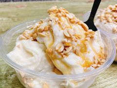 香蕉牛奶冰浆-夏食光安顺小舒冰粉冰浆(甲秀楼店)