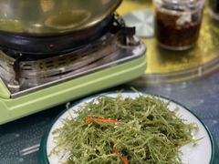 凉拌鹿角菜-撒拉人家.酸菜牦牛肉火锅