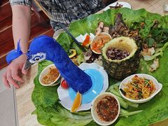 -沐毫傣泐云南菜孔雀宴•手抓饭傣味烧烤(曼听公园店)