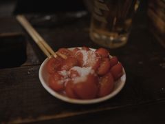 凉拌西红柿-盟重烧烤(东瓜山创始店)