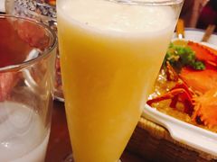 菠萝冰沙-茉莉.Red Crab